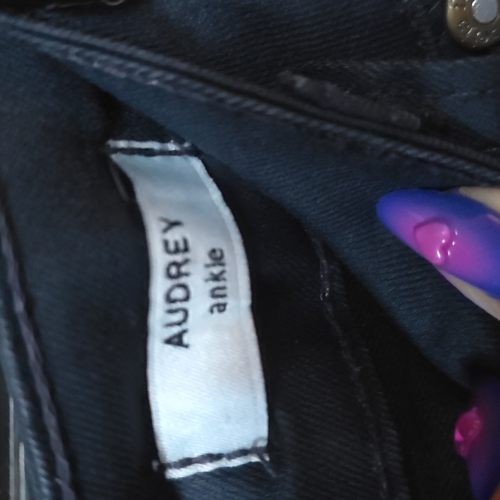 Beija Flor Audrey Slim Ankle Dark blue Pants 8 - Picture 8 of 12